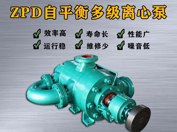 ZPD85-45×（2-9）自平衡多级离心泵