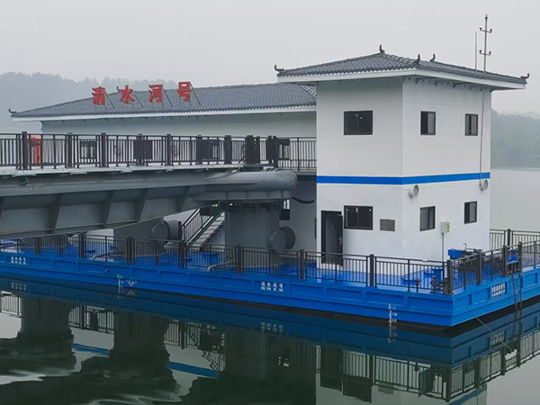 立式旋转接头摇臂式取水泵船-多个摇臂 立式旋转接头摇臂式取水泵船-多个摇臂