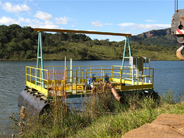 浮筒式取水泵站
