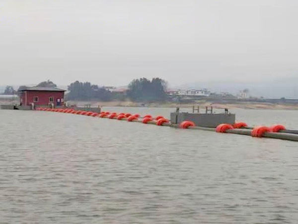 多级浮管式取水泵船